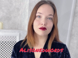 Alisonedwords