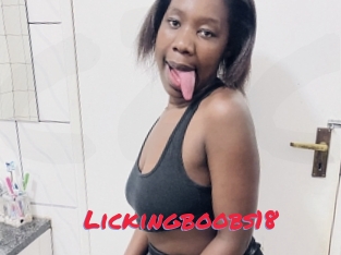 Lickingboobs18