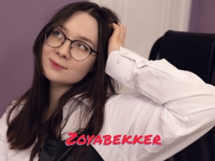 Zoyabekker